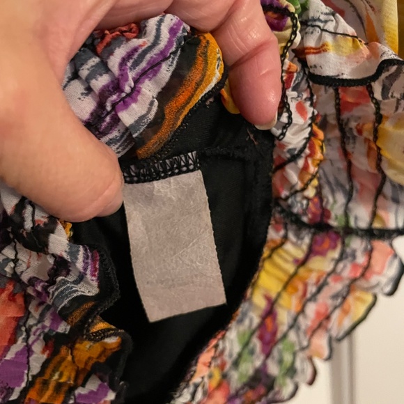 New Directions Blouse Bright Colors - Picture 5 of 11